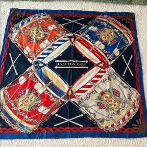 Halcyon Days London Silk Scarf